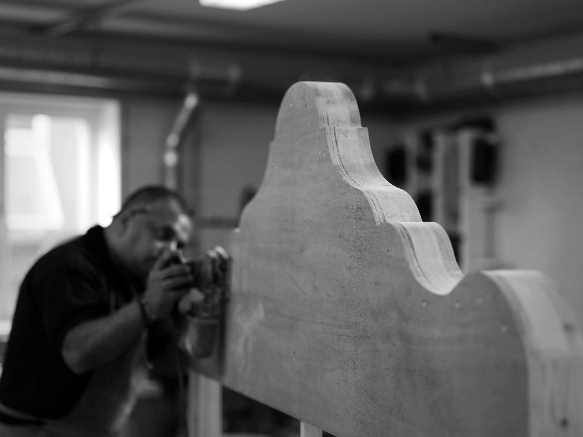 The craft that goes into the making of a wooden headboard