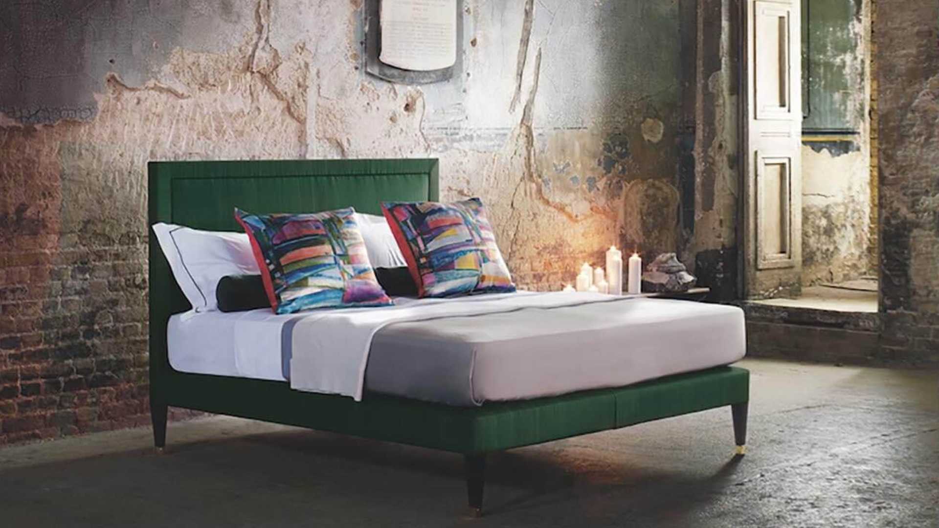 Nº4 Savoir beds combining simpler handcrafting techniques with the fine natural materials