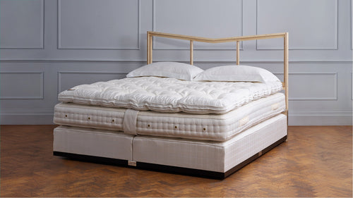 Savoir bed No1 undressed bed set with headboard, topper, mattress and base