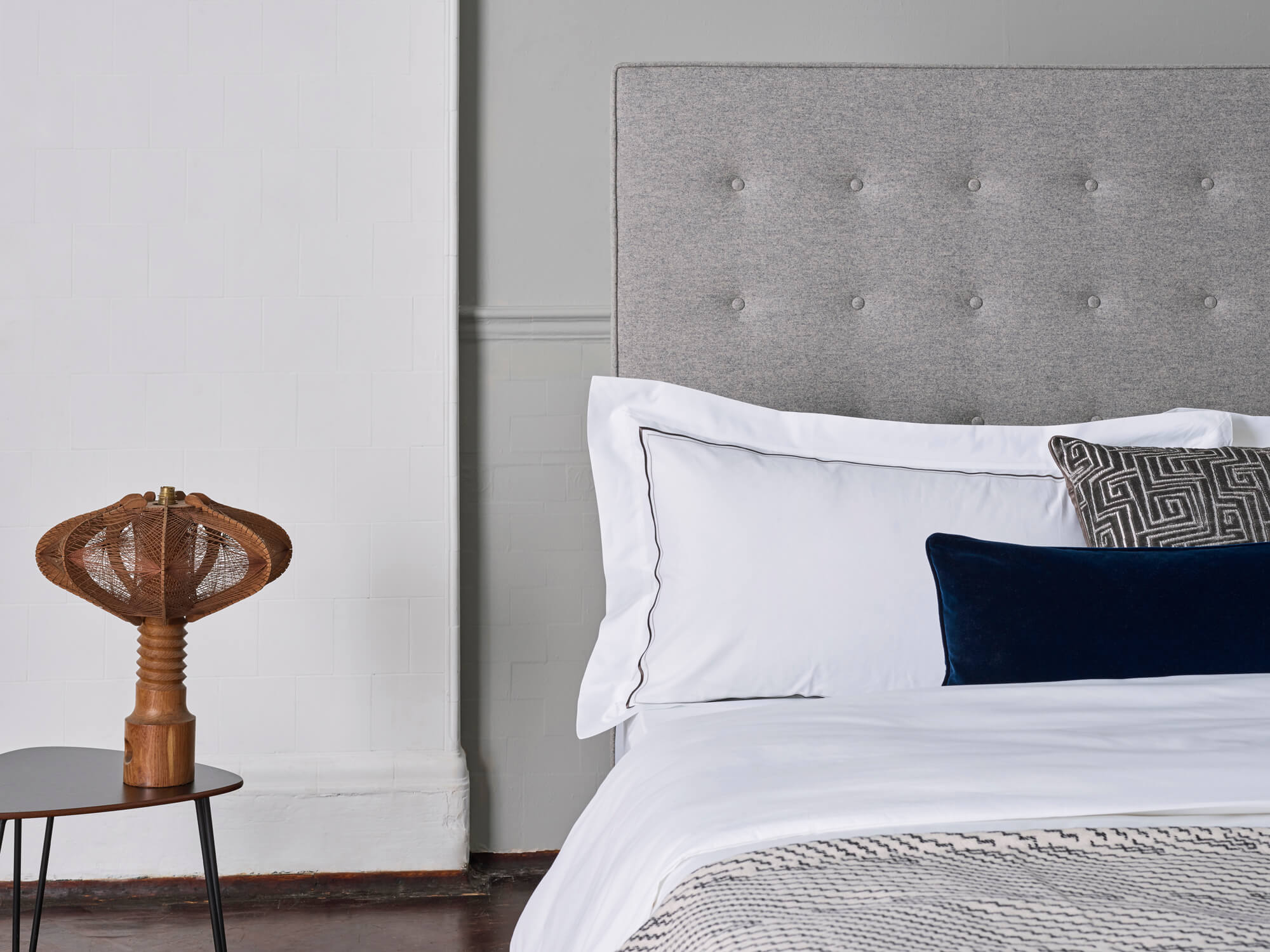 The Drift collection bed linen