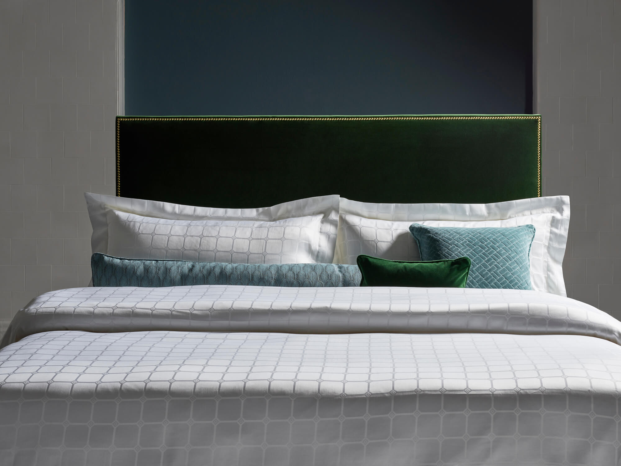 Trellis bed linen set