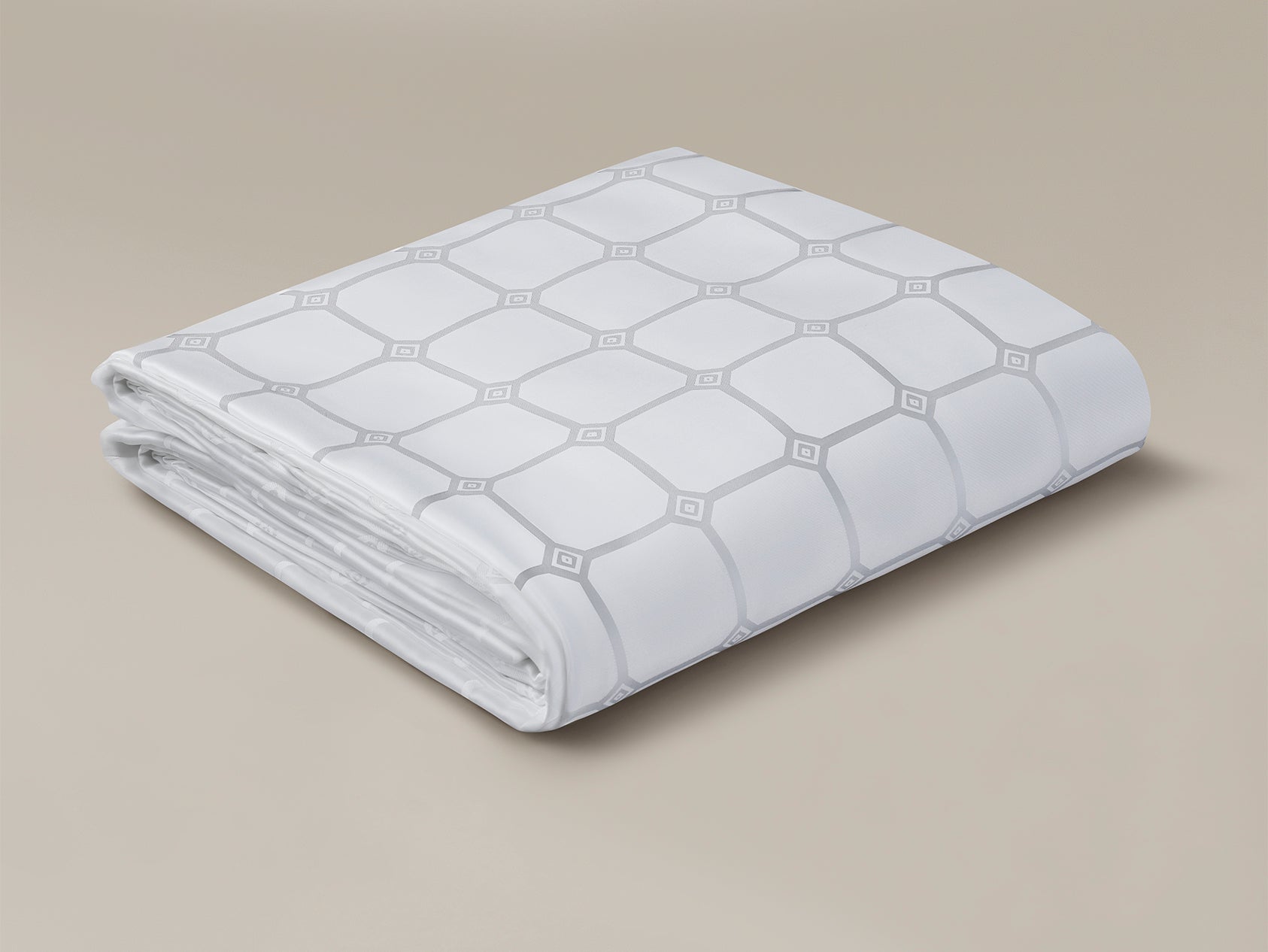 The Trellis Luxury Bed Linen Set - White