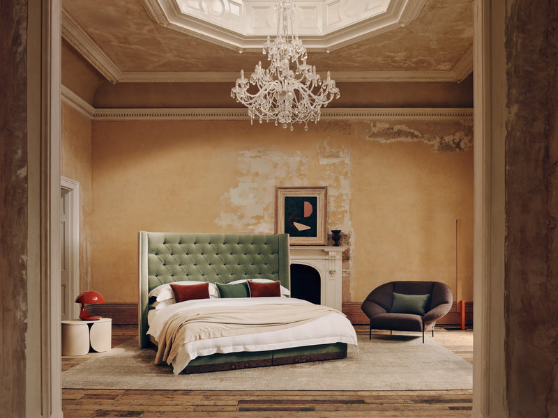 Savoir Hugo bed styled in Sessions House