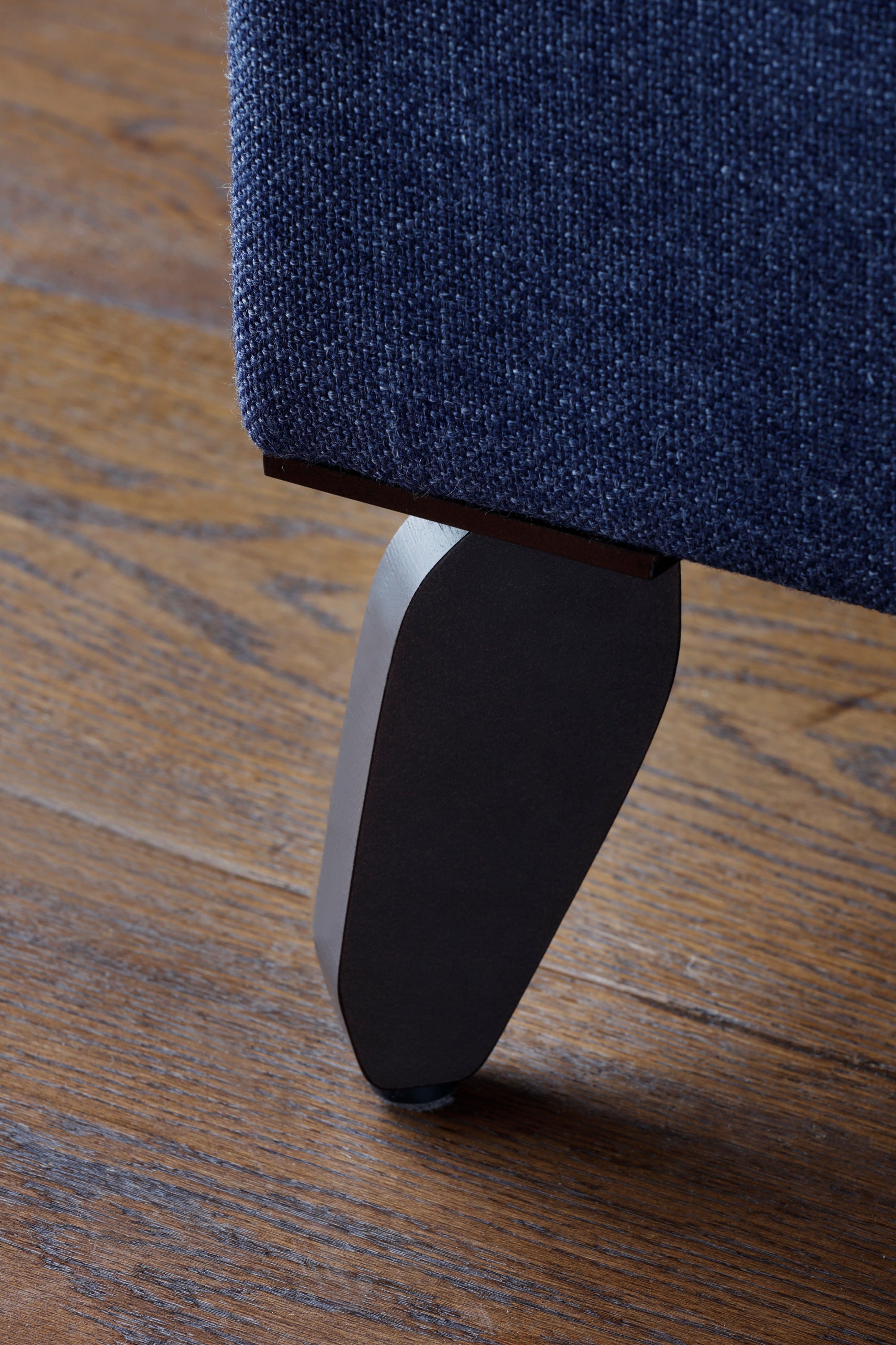 A Tom Faulkner leg in a nickel finish