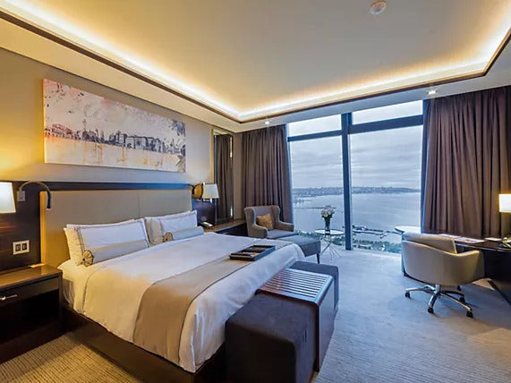 Fairmont baku flame towers hotel room