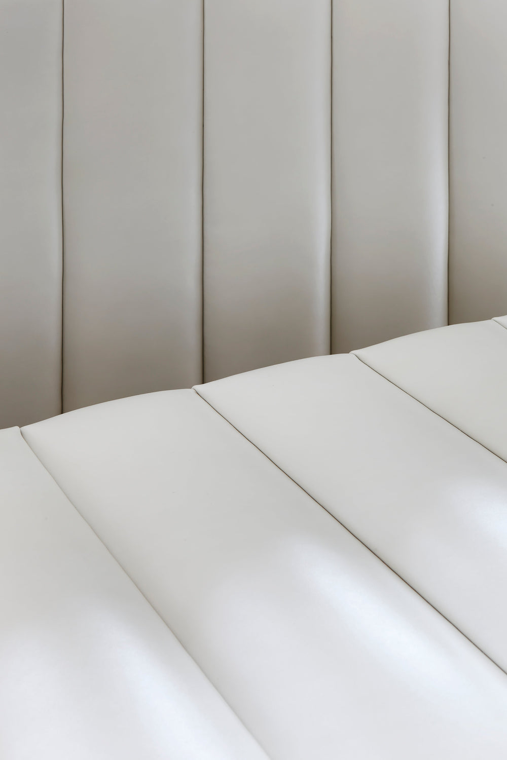 Close-up detail of the Chrissy bed panel