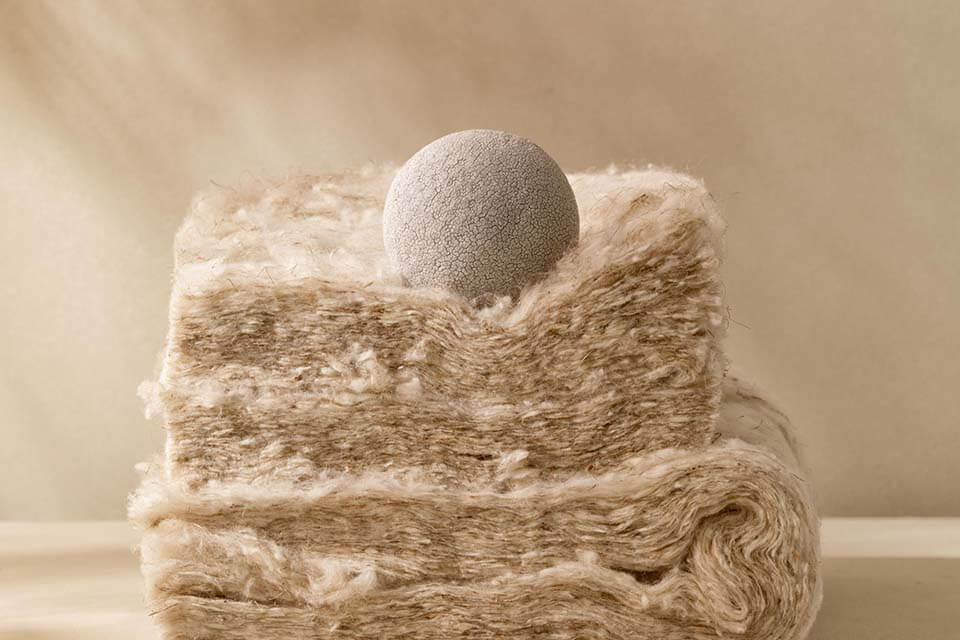 Close-up view of the bamboo used in a Savoir mattress