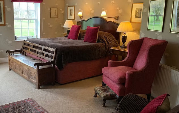 Picture featuring a room from the Inn at Whitewell hotel