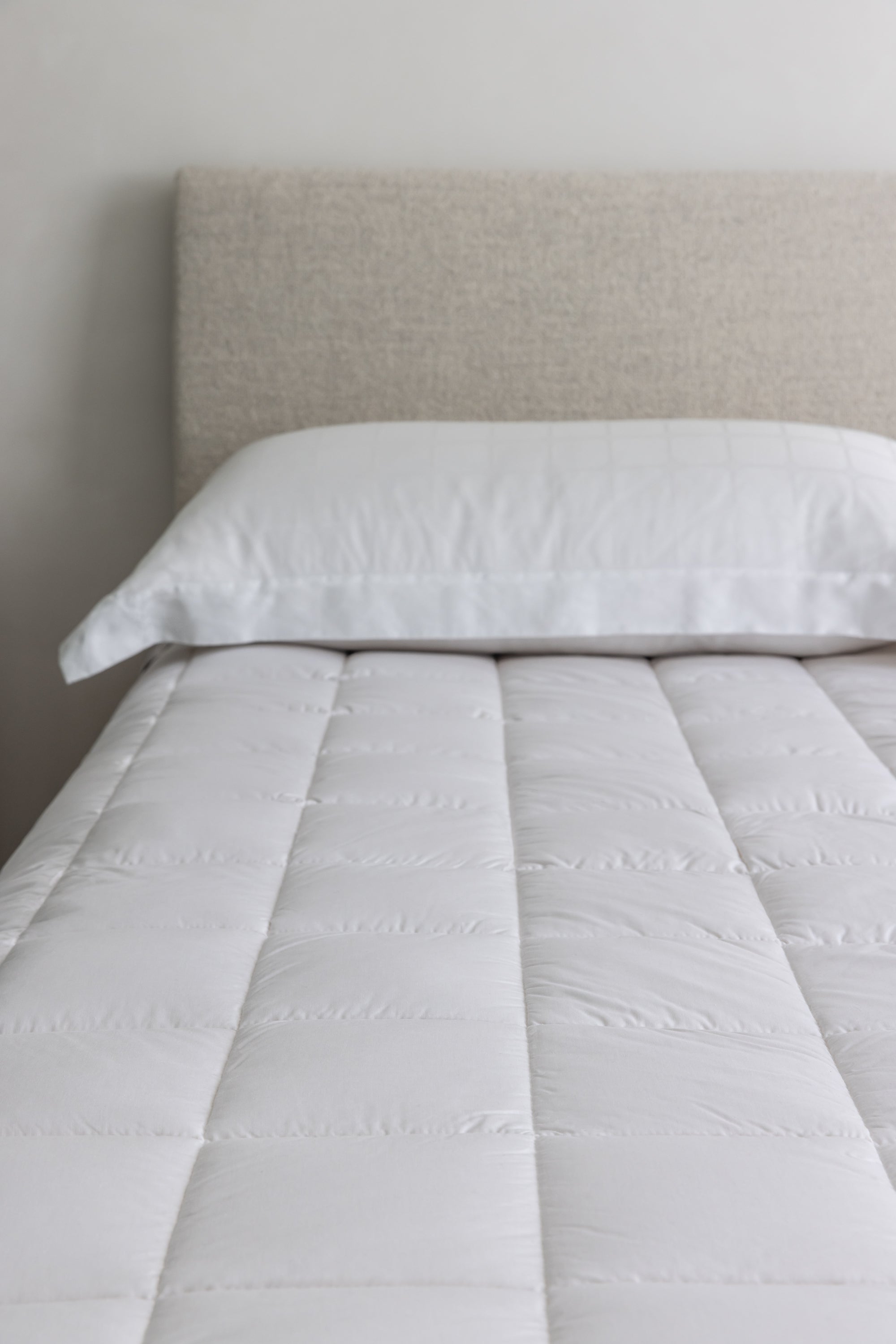 quilted wool mattress protector