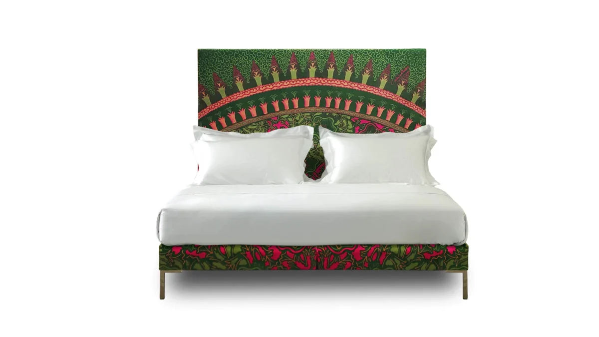 Entire view of the Lilies bed by Zandra Rhodes