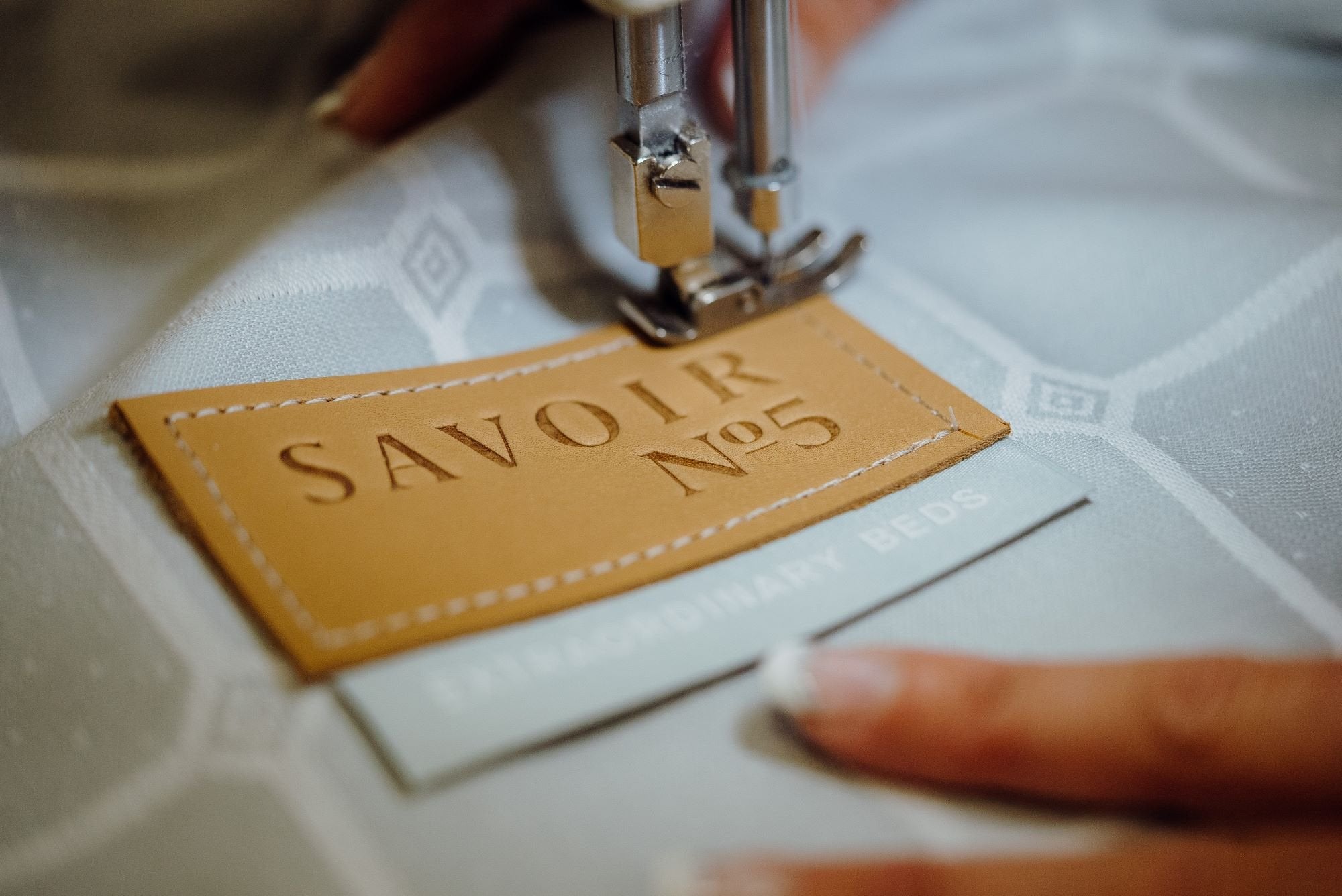 The addition of a Savoir No5 label by a craftsman